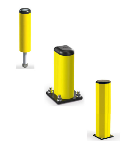 Image of a Bollard Protection System