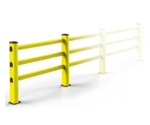 Image of a Pedestrian Safety Barrier