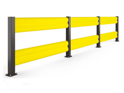 Image of a BFLEX.COM/2 MODULAR Pedestrian Safety Barriers Protection System