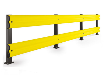 Image of a BFLEX.FRONT/2 MODULAR Pedestrian Safety Barriers Protection System