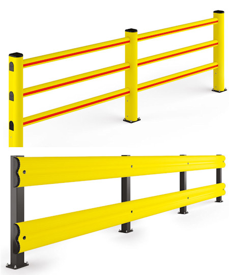 Image of a Pedestrian Safety Barrier