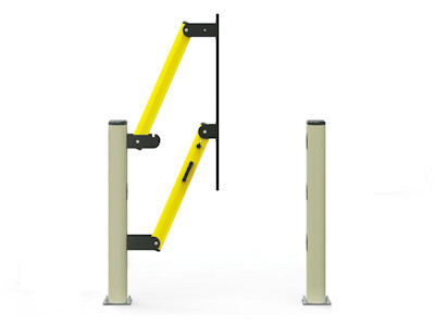 Image of a LIFT GATE 150 Safety Gate Protection System