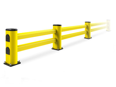 Image of an LM MODULAR Traffic Barrier Protection System